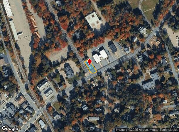 34 Mechanic St, Foxboro, MA Parcel Map