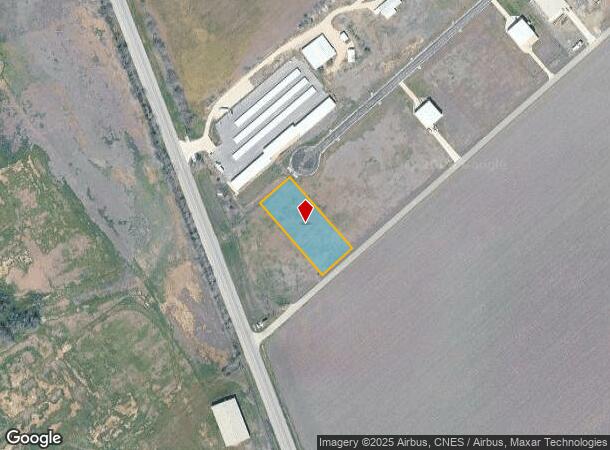 110 Airfield Rd, Fentress, TX Parcel Map