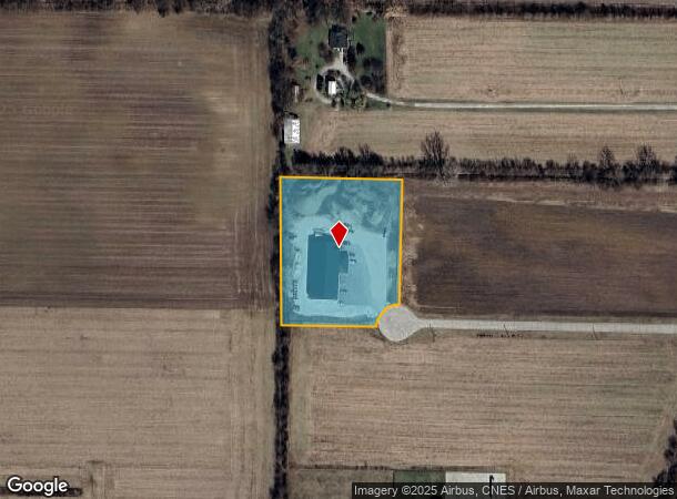  6126 Commercial Dr, Demotte, IN Parcel Map