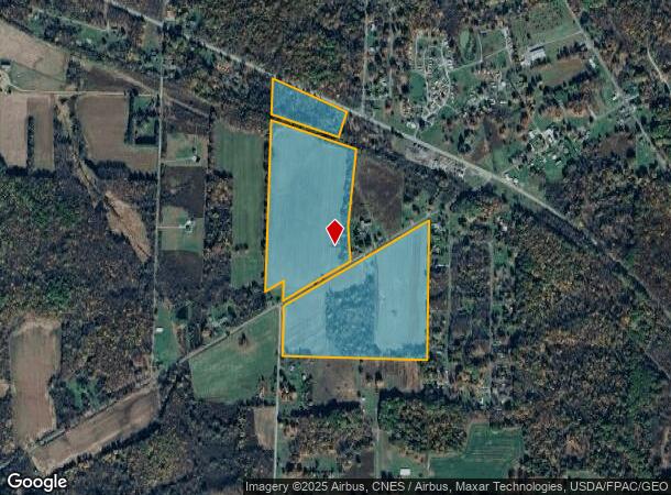 1688 W State Rd, Jamestown, PA Parcel Map