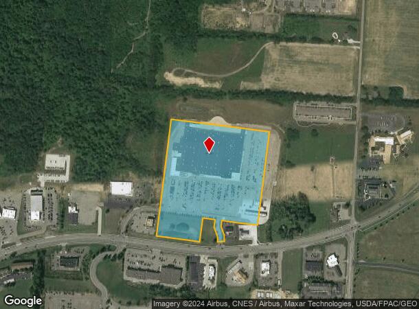  1575 Coshocton Ave, Mount Vernon, OH Parcel Map