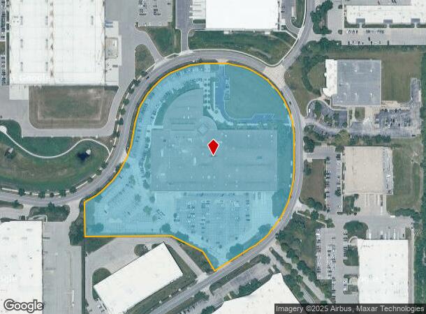  9700 Commerce Pky, Lenexa, KS Parcel Map