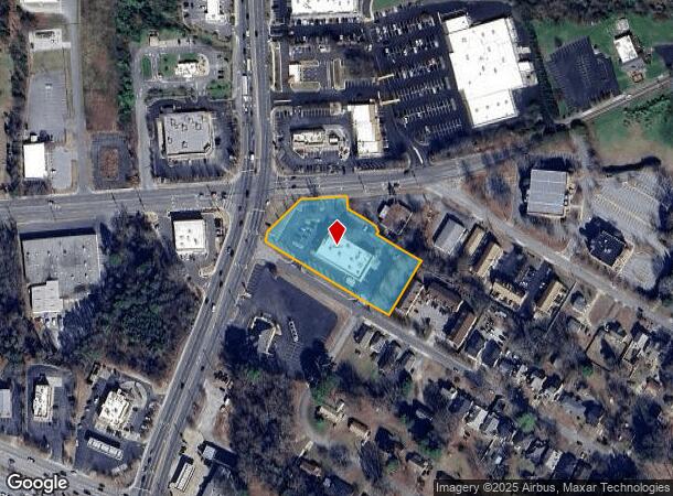 640 Jake Alexander Blvd W, Salisbury, NC Parcel Map