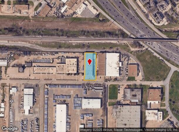  3145 Halifax St, Dallas, TX Parcel Map