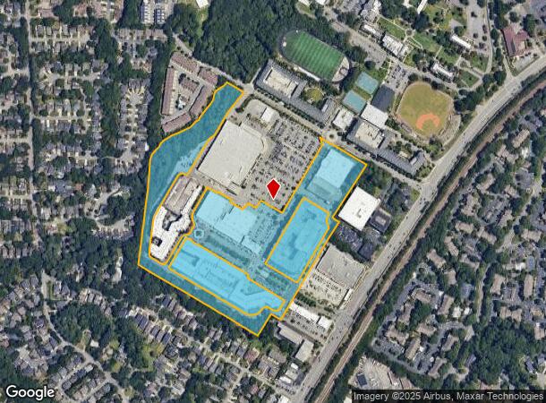  804 Town Blvd Ne, Brookhaven, GA Parcel Map