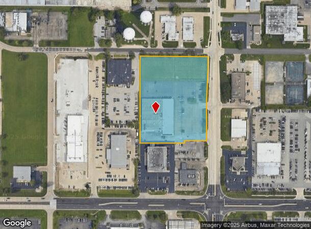  8001 N University St, Peoria, IL Parcel Map