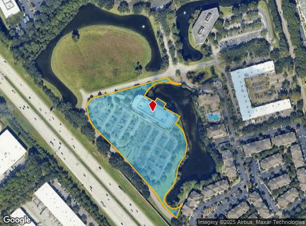  6600 Corporate Center Pkwy, Jacksonville, FL Parcel Map