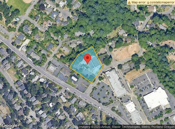  1595 Burns St, West Linn, OR Parcel Map