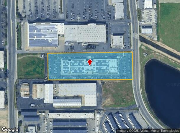 4615 N Marty Ave, Fresno, CA Parcel Map