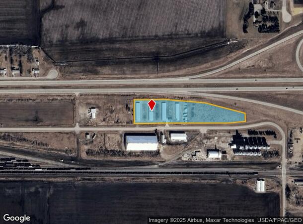  6767 Highway 10, Glyndon, MN Parcel Map