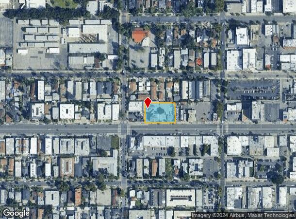  14649 Victory Blvd, Van Nuys, CA Parcel Map