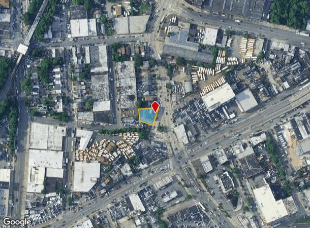  3619 Provost Ave, Bronx, NY Parcel Map