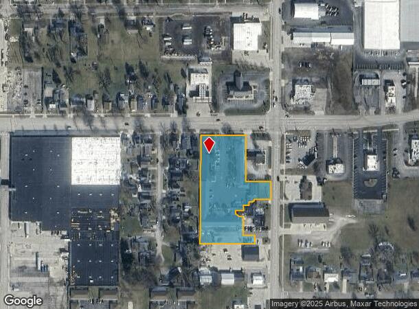  924 E High St, Bryan, OH Parcel Map