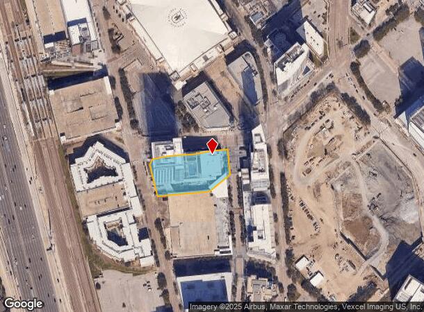  3039 Nowitzki Way, Dallas, TX Parcel Map