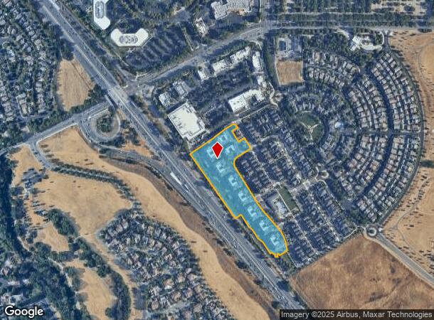  1600 Valley Ave, Pleasanton, CA Parcel Map