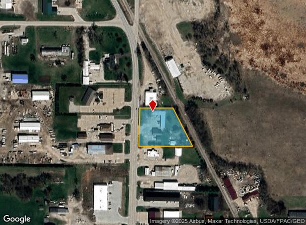302 N K Ave, Vinton, IA Parcel Map