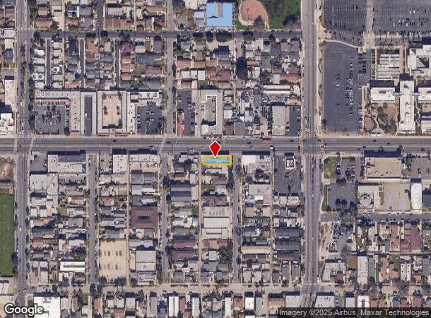 1124 E Pacific Coast Hwy, Long Beach, CA Parcel Map