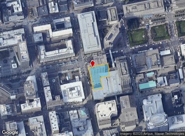  201 E 5Th St, Cincinnati, OH Parcel Map