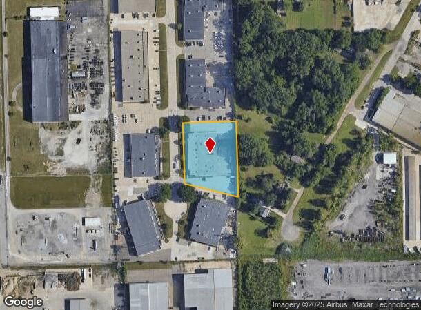  24600 Forterra Dr, Warren, MI Parcel Map