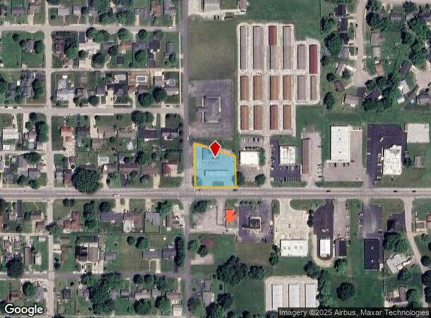  701 E Main St, Gas City, IN Parcel Map