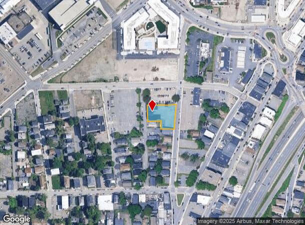  161 Washington St, Worcester, MA Parcel Map