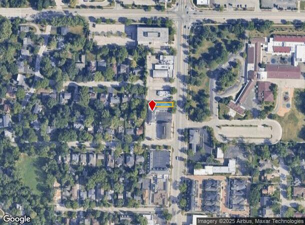 1314 Waukegan Rd, Glenview, IL Parcel Map