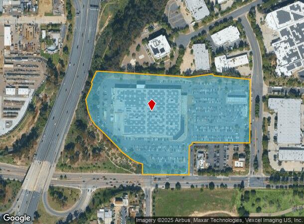  650 Gateway Center Dr, San Diego, CA Parcel Map