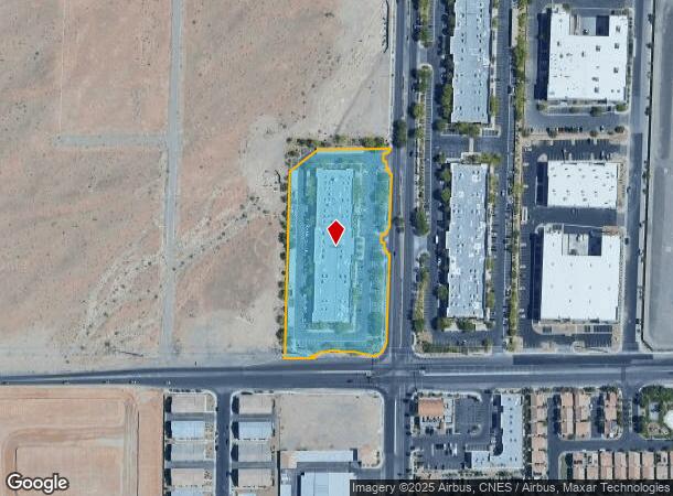  7255 S Tenaya Way, Las Vegas, NV Parcel Map