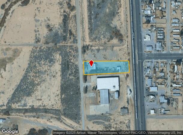 1003 Omar St, Anthony, TX Parcel Map