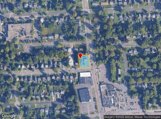  1410 S Salina St, Syracuse, NY Parcel Map