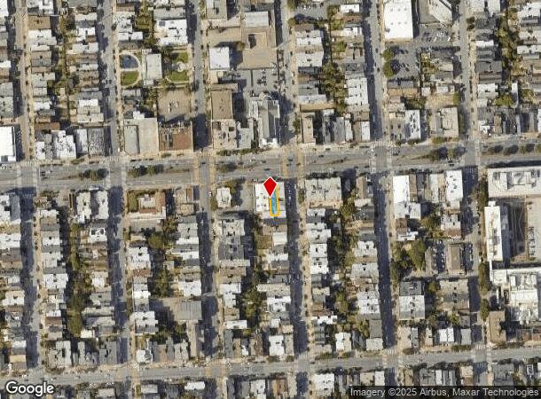  4409 Geary Blvd, San Francisco, CA Parcel Map