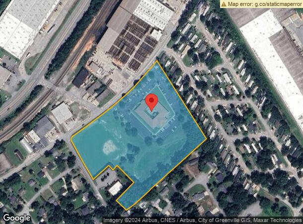  114 E Warehouse Ct, Taylors, SC Parcel Map