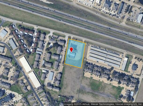  1201 W Highway 287 Byp, Waxahachie, TX Parcel Map