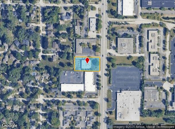  1675 Hicks Rd, Rolling Meadows, IL Parcel Map