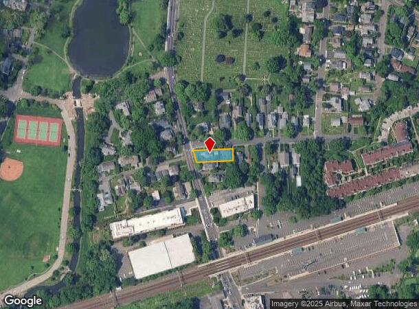 1 Webb Ave, Old Greenwich, CT Parcel Map