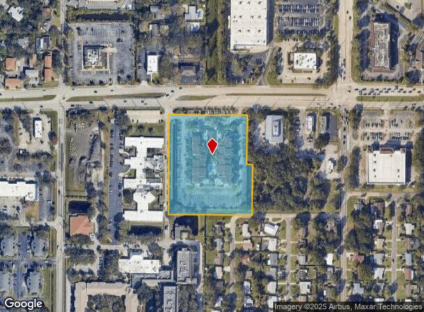  2101 W New Haven Ave, Melbourne, FL Parcel Map