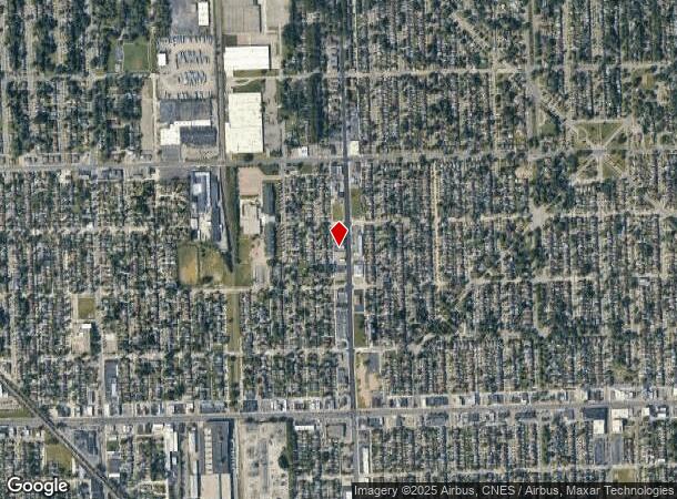 7719 Schaefer Rd, Dearborn, MI Parcel Map