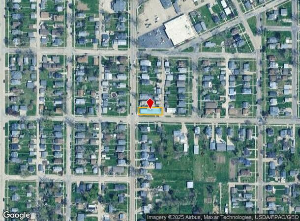  1831 J St Sw, Cedar Rapids, IA Parcel Map