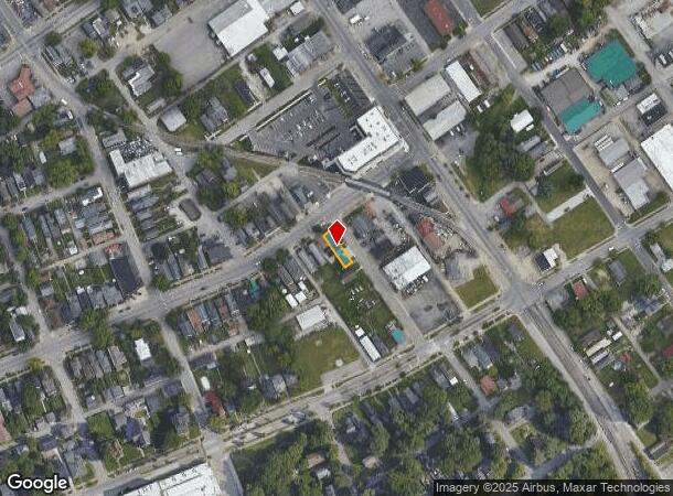 1620 E Market St, New Albany, IN Parcel Map