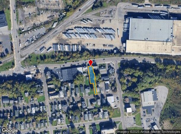  2023 Milton Ave, Syracuse, NY Parcel Map