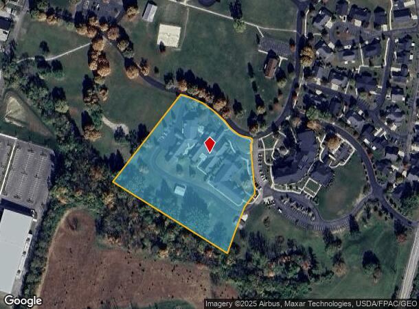  695 Wycliffe Dr, Xenia, OH Parcel Map