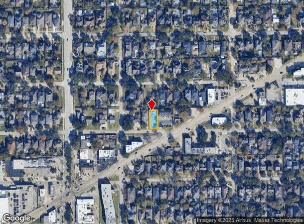  4918 Locust St, Bellaire, TX Parcel Map