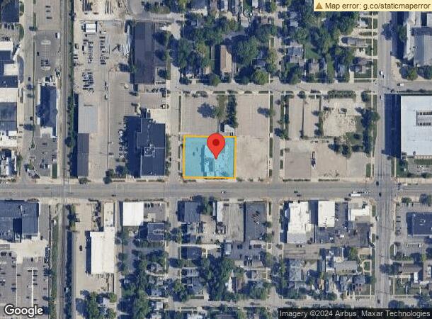  809 E Michigan Ave, Lansing, MI Parcel Map