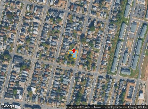  262 E 25Th St, Paterson, NJ Parcel Map