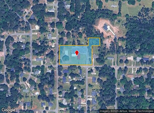 3006 Green St, Warner Robins, GA Parcel Map