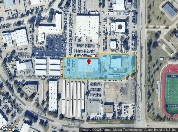 909 Coit Rd, Plano, TX Parcel Map