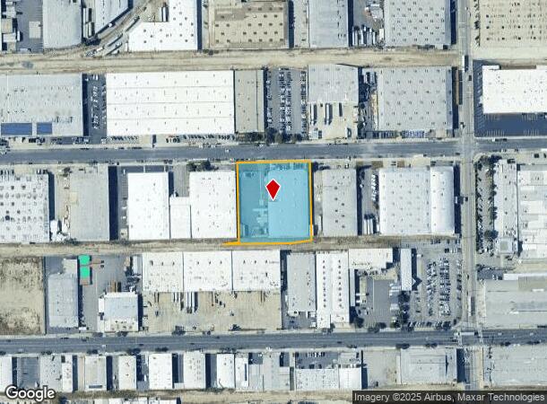 3000 E 46Th St, Vernon, CA Parcel Map