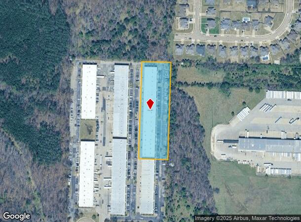  8420 Wolf Lake Dr, Bartlett, TN Parcel Map