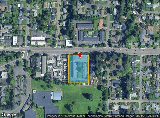  10918 Se Stark St, Portland, OR Parcel Map
