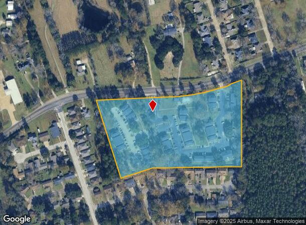  3205 Old Union Rd, Lufkin, TX Parcel Map